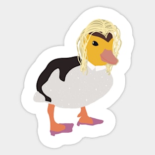 Dolly Parton duck Sticker